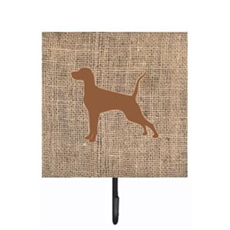 Carolines Treasures Pointer Burlap and Brown Leash Or Key Holder BB1105-BL-BN-SH4